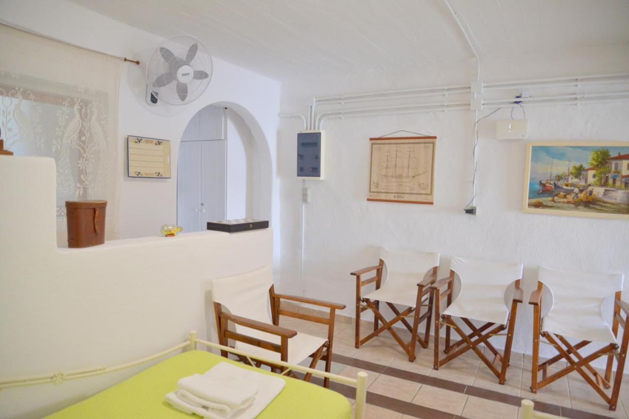 Milos Apartments Kardapis Ground Floor Klima  Zewnętrze zdjęcie