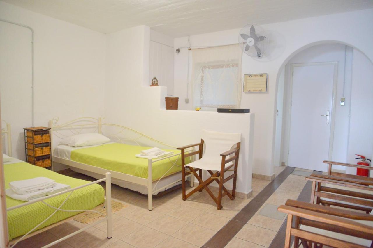Milos Apartments Kardapis Ground Floor Klima  Zewnętrze zdjęcie