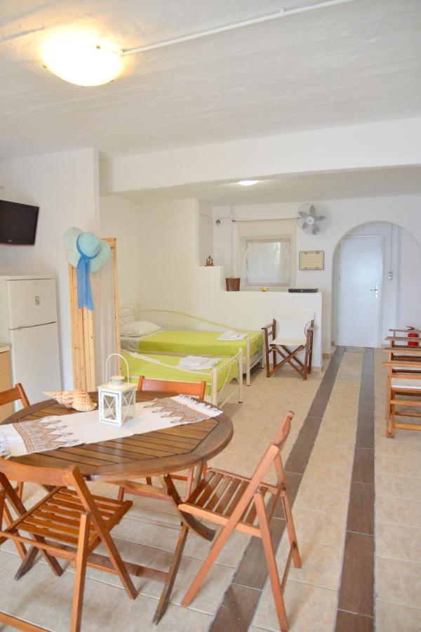 Milos Apartments Kardapis Ground Floor Klima  Zewnętrze zdjęcie